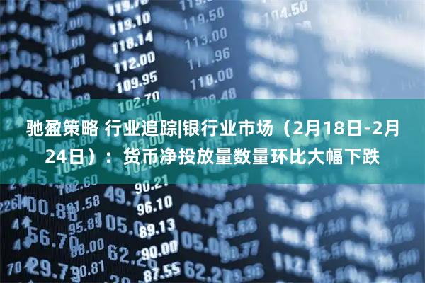 驰盈策略 行业追踪|银行业市场（2月18日-2月24日）：货币净投放量数量环比大幅下跌